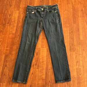American Eagle skinny super stretch jeans size 12.